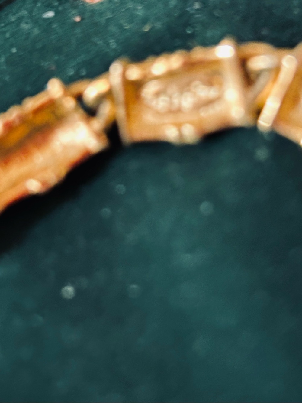 Napier Gold Tone Rhinestone Necklace - Picture 3 of 3